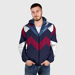 Ветровка с капюшоном мужская FIRM always in sports, цвет: 3D-черный — фото 2