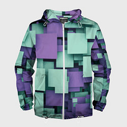 Мужская ветровка Trendy geometric pattern