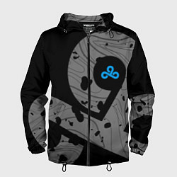 Ветровка с капюшоном мужская Форма Cloud 9 black, цвет: 3D-черный