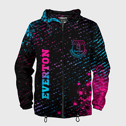 Мужская ветровка Everton - neon gradient вертикально