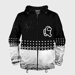 Мужская ветровка Among us геометрия