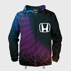 Мужская ветровка Honda neon hexagon