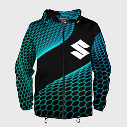 Мужская ветровка Suzuki electro hexagon
