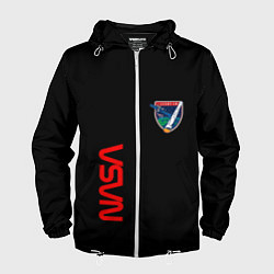 Мужская ветровка Nasa space logo steel
