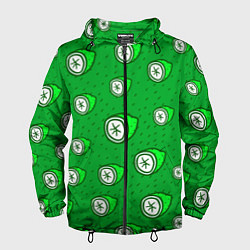 Мужская ветровка Лимонный паттерн