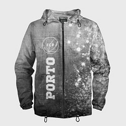 Мужская ветровка Porto - grey gradient по-вертикали