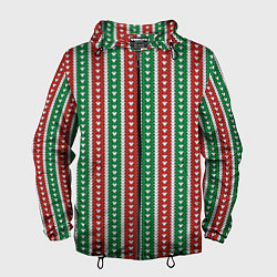 Мужская ветровка Knitted pattern