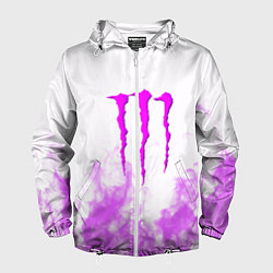 Мужская ветровка Monster energy neon flame