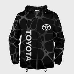 Мужская ветровка Toyota - монохромный аква