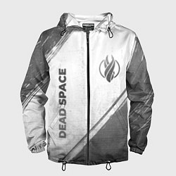 Мужская ветровка Dead Space - white gradient вертикально