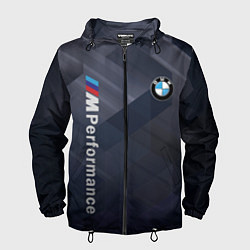 Мужская ветровка BMW black-grey