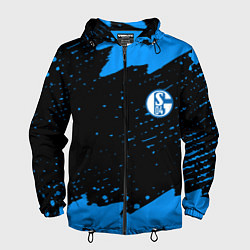Мужская ветровка Schalke 04 fc blue color