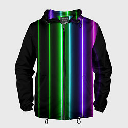Мужская ветровка Neon lines
