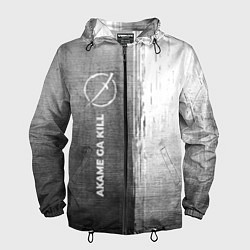 Мужская ветровка Akame ga Kill - grey gradient по-вертикали