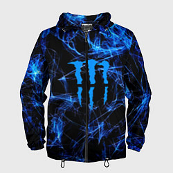 Мужская ветровка Monster energy искры дымы