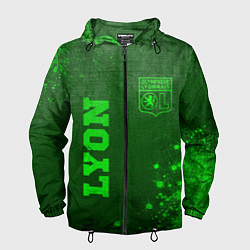 Мужская ветровка Lyon - green gradient вертикально