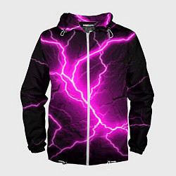 Мужская ветровка The color is pink and black