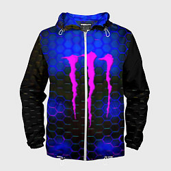 Мужская ветровка Monster energy неоновая броня