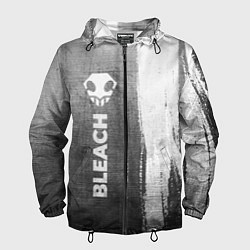 Мужская ветровка Bleach - grey gradient по-вертикали
