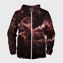 Мужская ветровка Lightning red