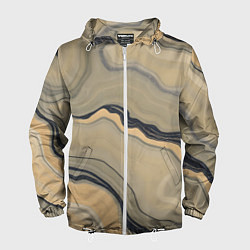 Мужская ветровка Песочный мрамор