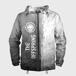 Мужская ветровка The Offspring - grey gradient по-вертикали