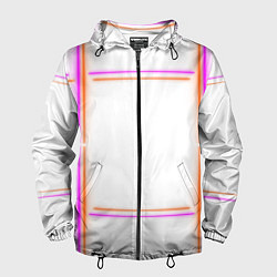 Мужская ветровка Neon white orange pink