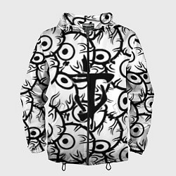 Мужская ветровка Doom глаза монстра