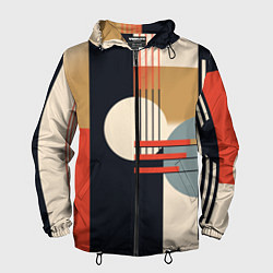 Мужская ветровка Баухаус - текстура