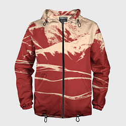 Мужская ветровка Песочные горы-абстракция