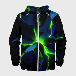Мужская ветровка Neon green glow