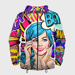 Мужская ветровка Pop art