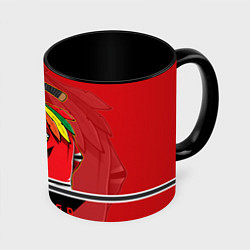 Кружка 3D Chicago Blackhawks, цвет: 3D-белый + черный