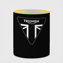 Кружка 3D Triumph 4, цвет: 3D-желтый кант — фото 2