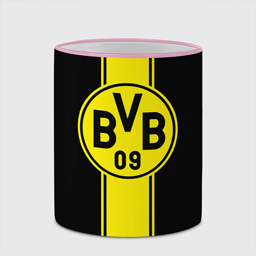 Кружка цветная BVB / 3D-Розовый кант – фото 2