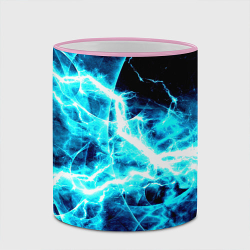 Кружка цветная Energy / 3D-Розовый кант – фото 2