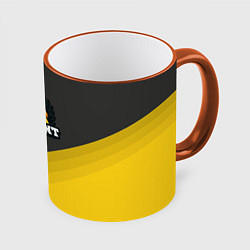 Кружка 3D Godsent Uniform, цвет: 3D-оранжевый кант