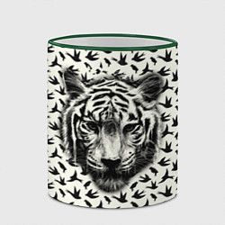 Кружка 3D Tiger Dreams, цвет: 3D-зеленый кант — фото 2