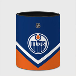 Кружка 3D NHL: Edmonton Oilers, цвет: 3D-белый + черный — фото 2