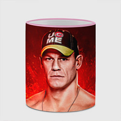 Кружка 3D John Cena: Flame, цвет: 3D-розовый кант — фото 2