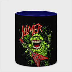 Кружка 3D Slayer Slimer, цвет: 3D-белый + синий — фото 2