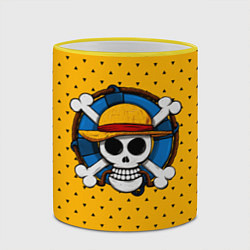 Кружка 3D One Pirate, цвет: 3D-желтый кант — фото 2