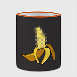 Кружка 3D XXX Banana, цвет: 3D-оранжевый кант — фото 2