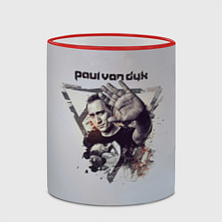 Кружка 3D Paul Van Dyk, цвет: 3D-красный кант — фото 2