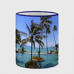 Кружка 3D Таиланд, цвет: 3D-синий кант — фото 2