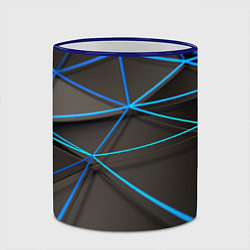 Кружка 3D Текстура, цвет: 3D-синий кант — фото 2
