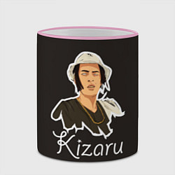 Кружка 3D Kizaru, цвет: 3D-розовый кант — фото 2