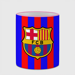 Кружка 3D Barca FCB Club, цвет: 3D-розовый кант — фото 2