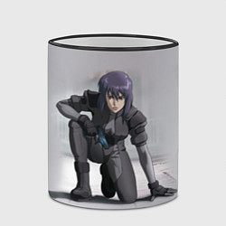 Кружка 3D Ghost In The Shell 5, цвет: 3D-черный кант — фото 2