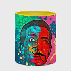 Кружка 3D Dali Art, цвет: 3D-белый + желтый — фото 2
